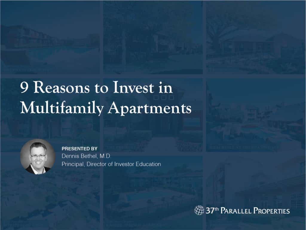 9 Reasons to Invest in Apartments Webinar Cover